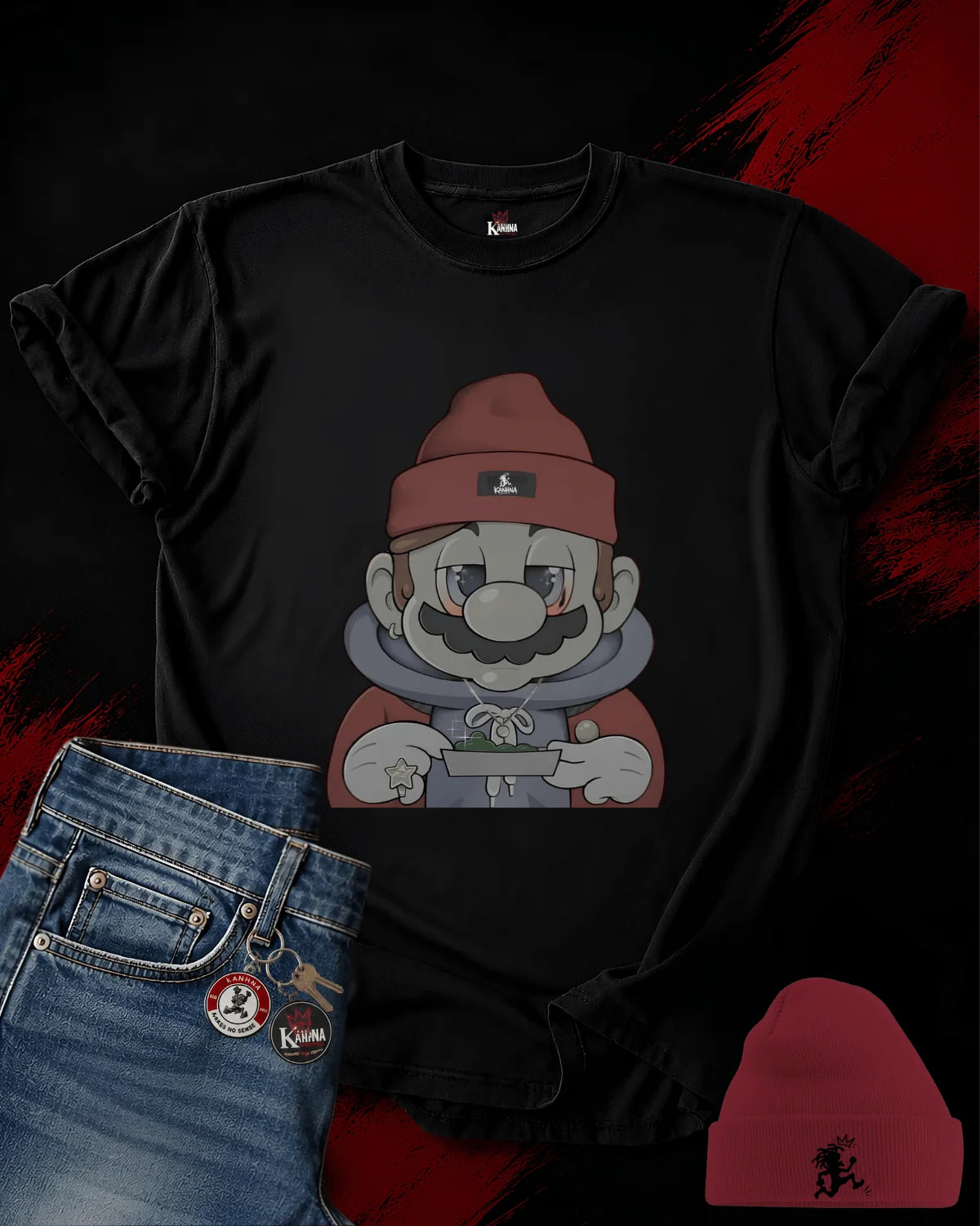 Mario Roll Classic T-shirt
