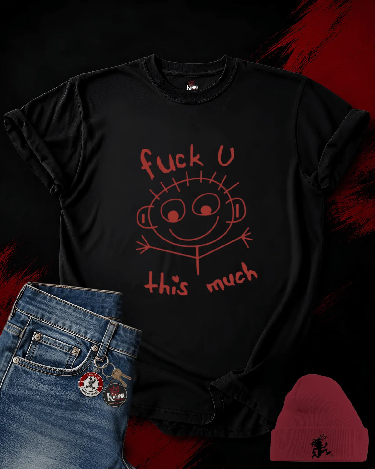 FK U This much  Classic T-shirt