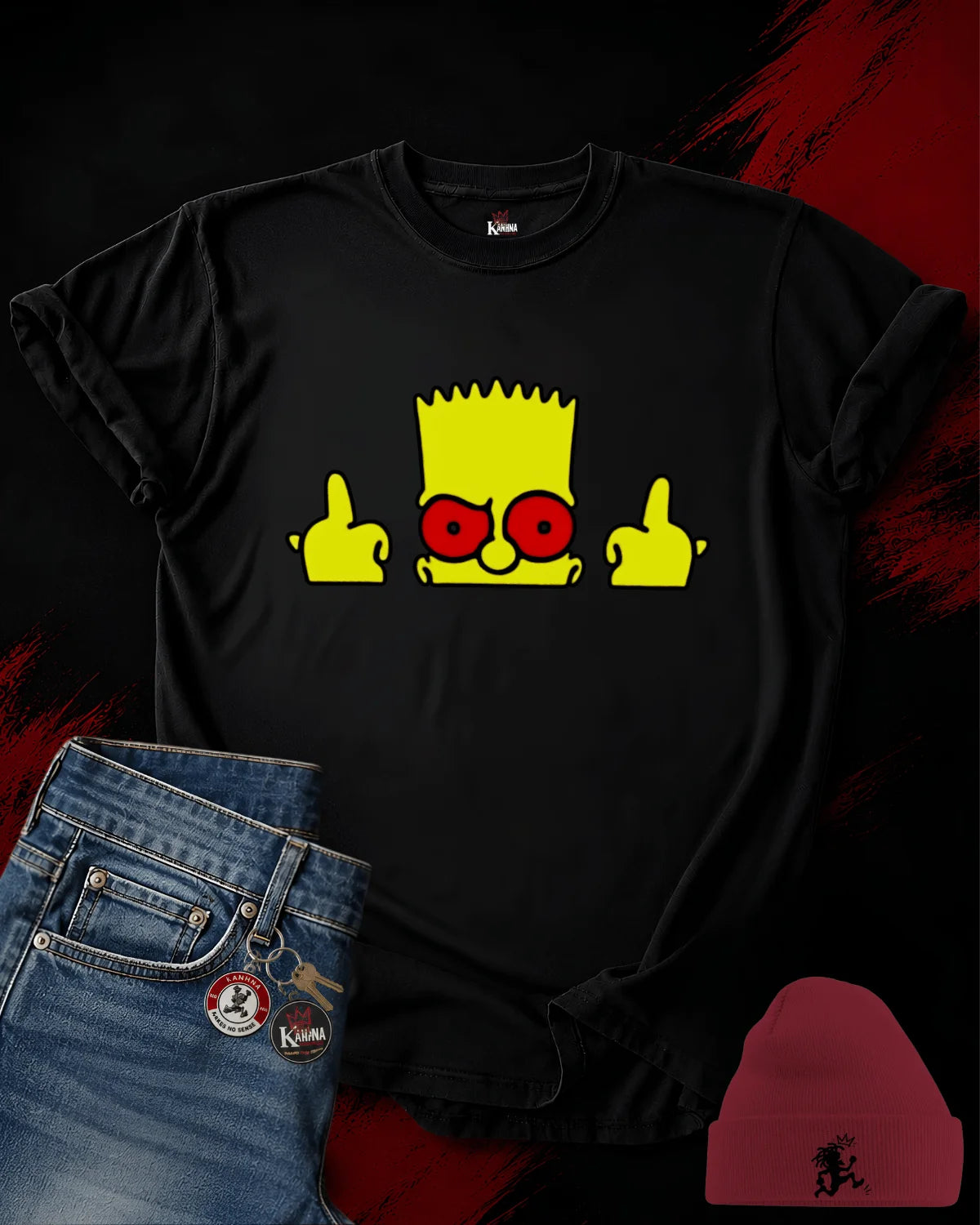 Stoned Bart  Classic T-shirt