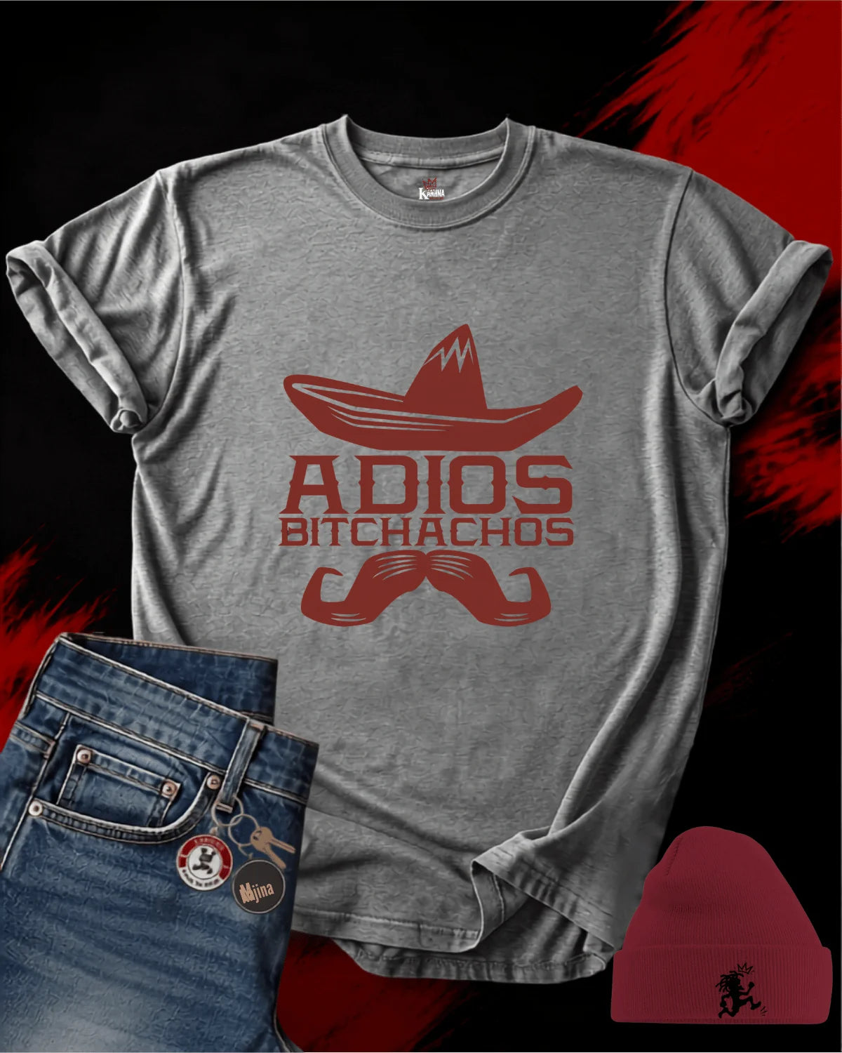 Adios Bitchachos Classic T-shirt