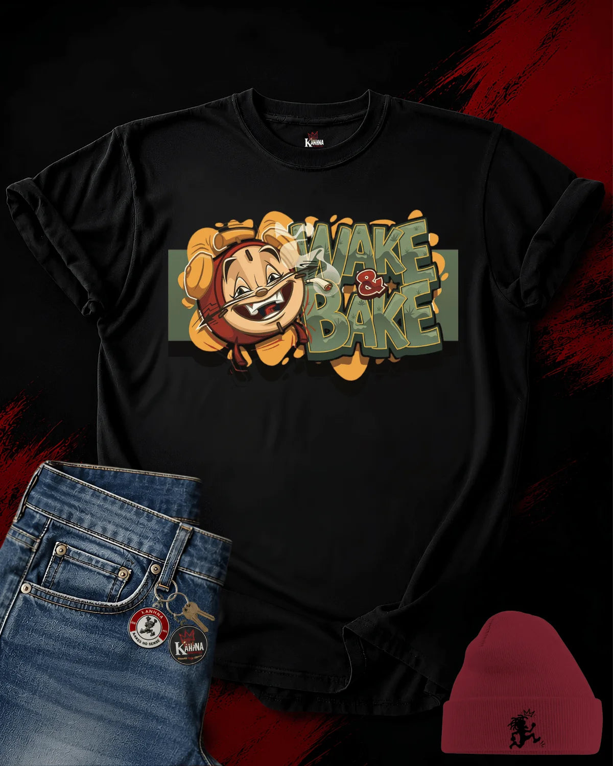 Wake And Bake Classic T-shirt