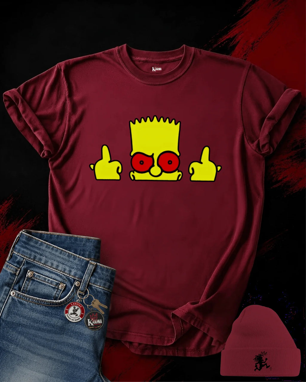 Stoned Bart  Classic T-shirt