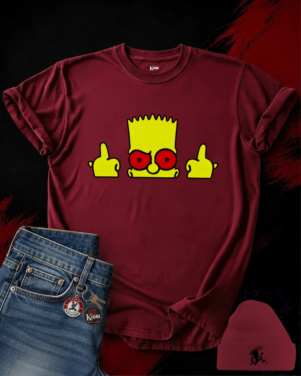 Stoned Bart  Classic T-shirt