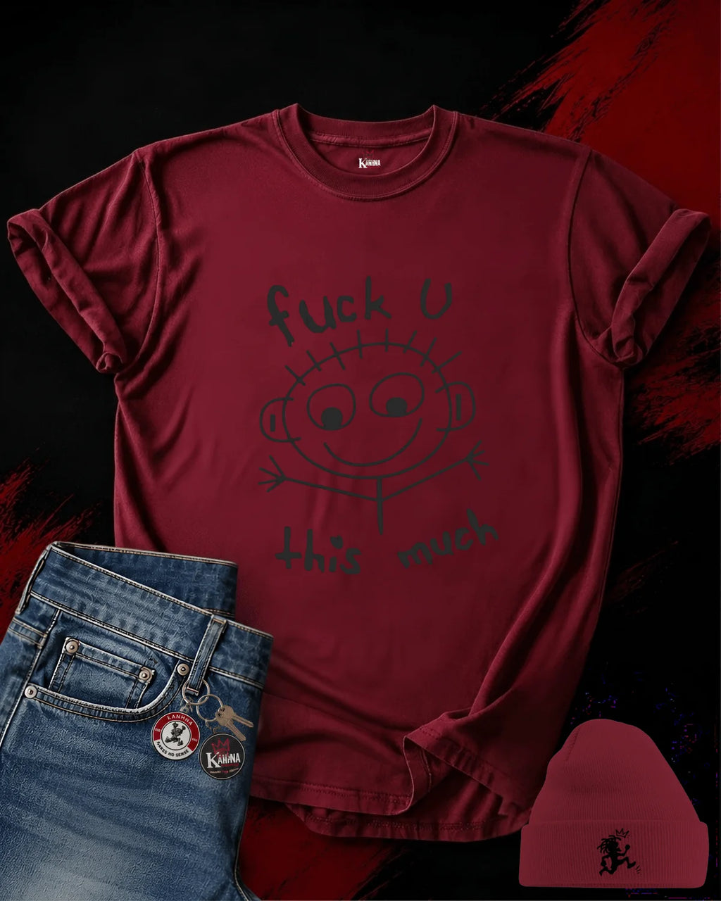 FK U This much  Classic T-shirt
