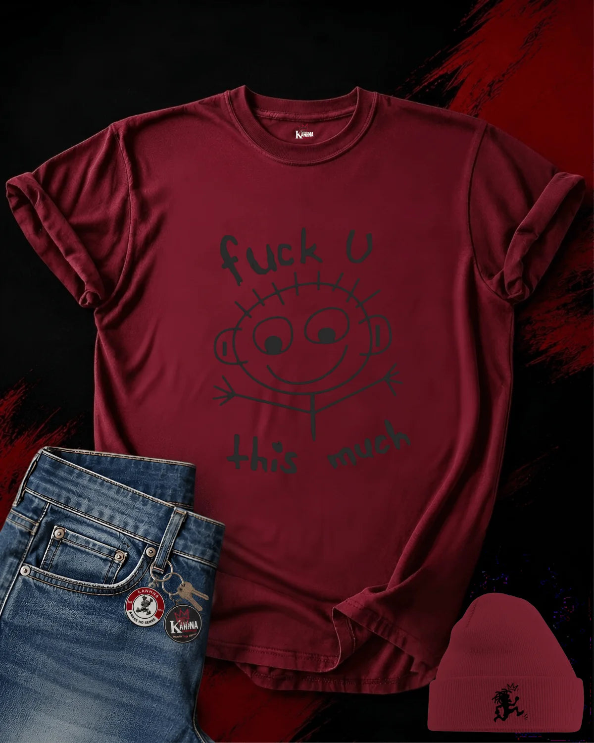 FK U This much  Classic T-shirt