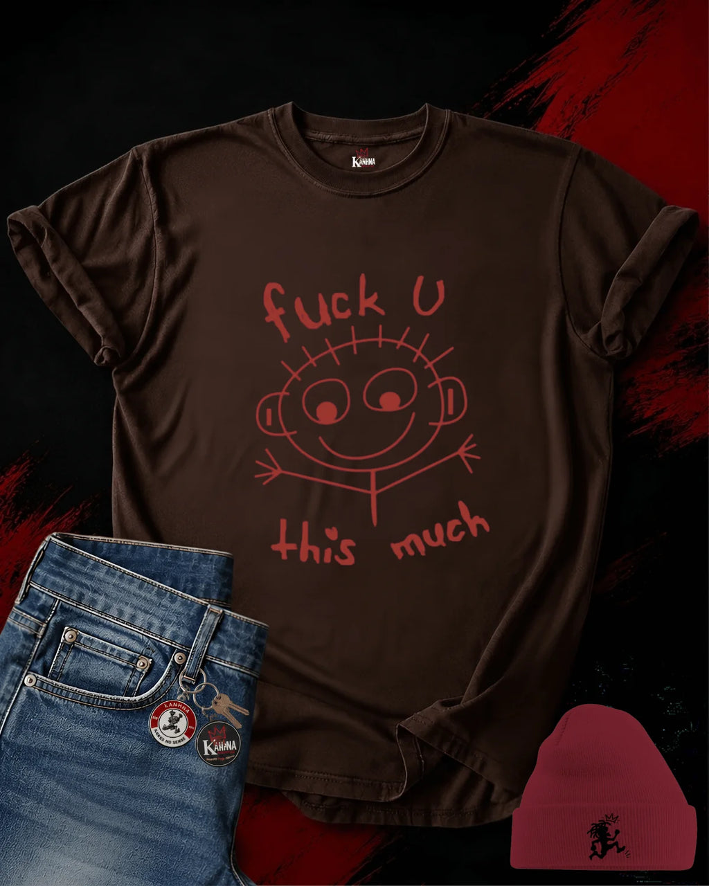 FK U This much  Classic T-shirt