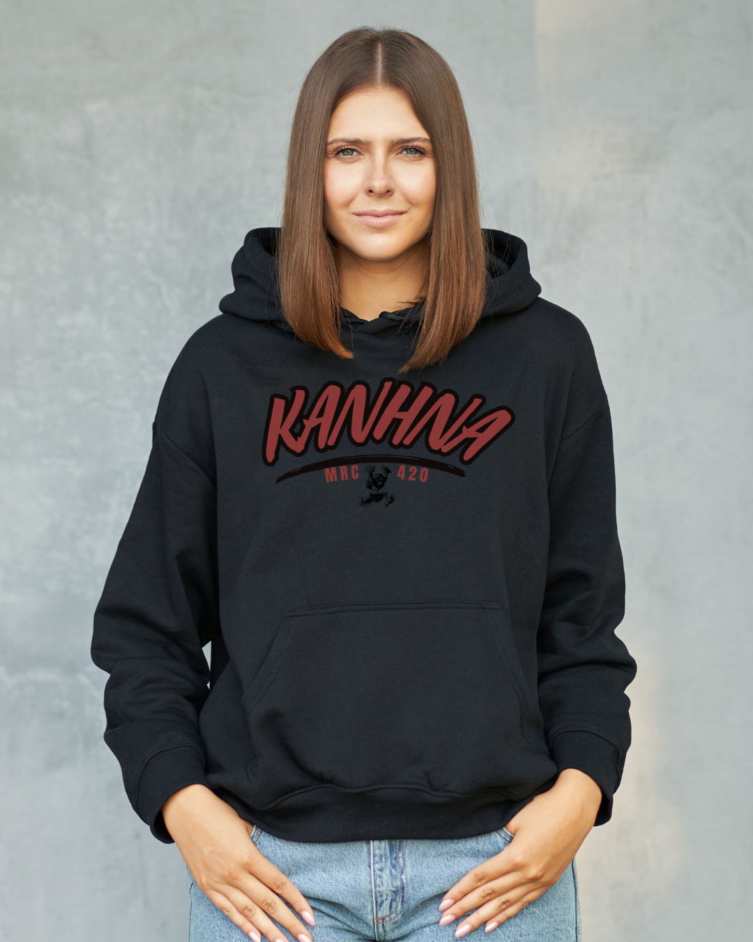 Kanhna Logo Hoodie Sweatshirt | Kanhna Sarcasm