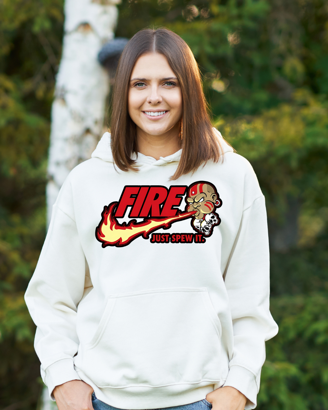 Fire Dalsime Funny Hoodie Sweatshirt | Kanhna Sarcasm