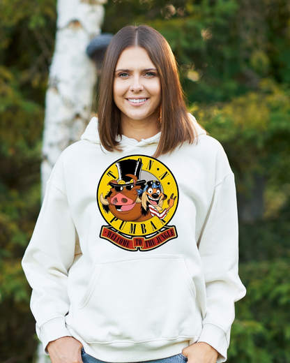 Timon N Pumba Funny Hoodie Sweatshirt | Kanhna Sarcasm