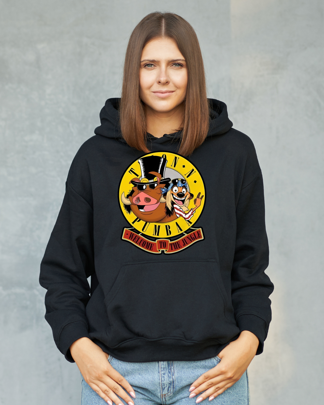 Timon N Pumba Funny Hoodie Sweatshirt | Kanhna Sarcasm