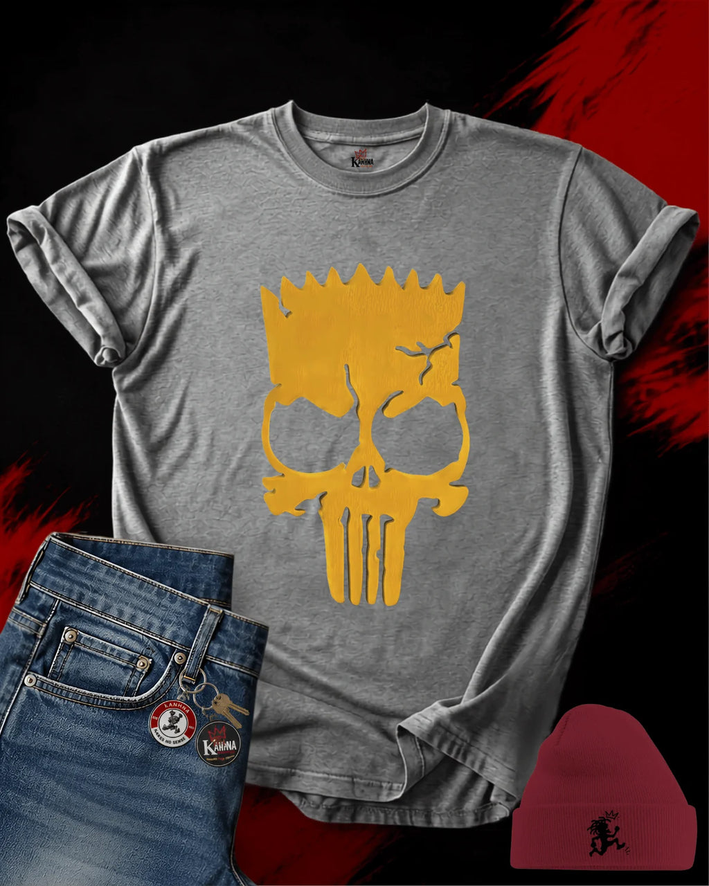 Bart The Punisher Classic T-shirt