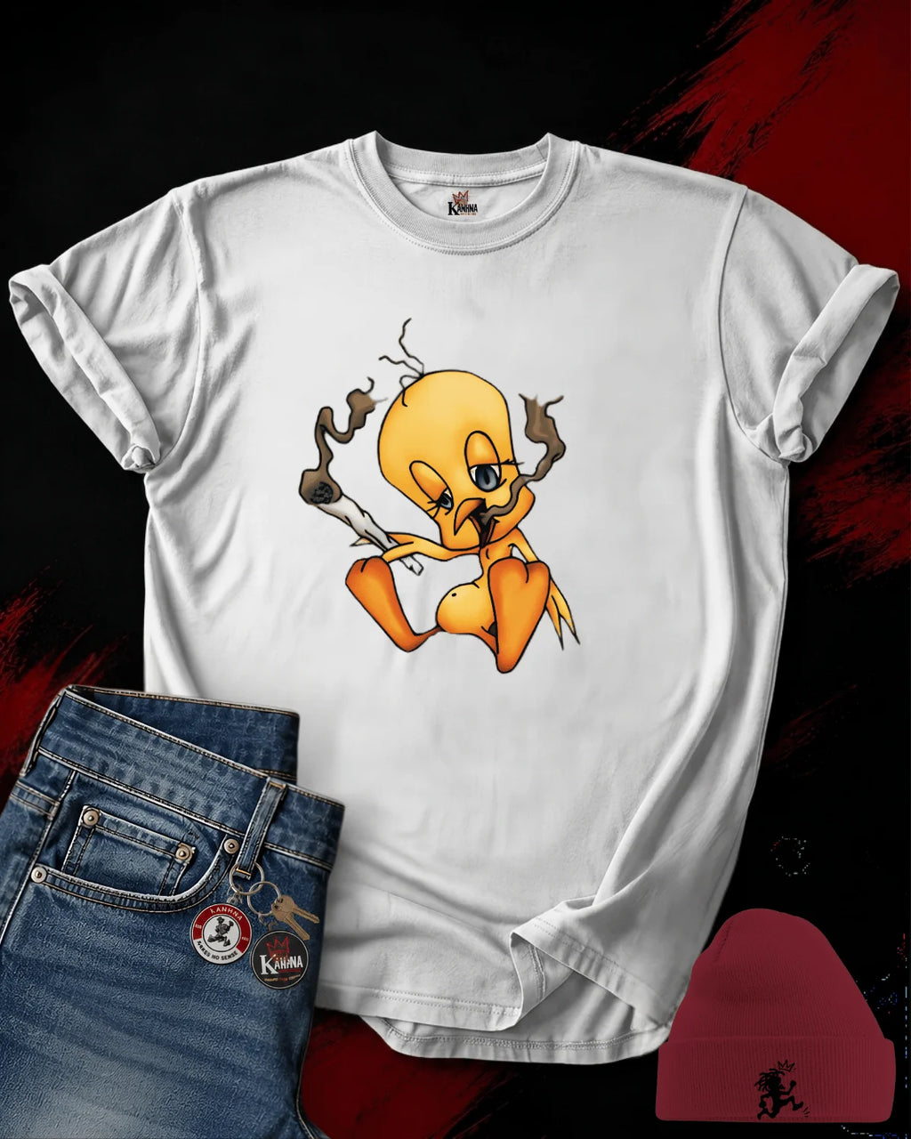 Stoned Tweety  Classic T-shirt