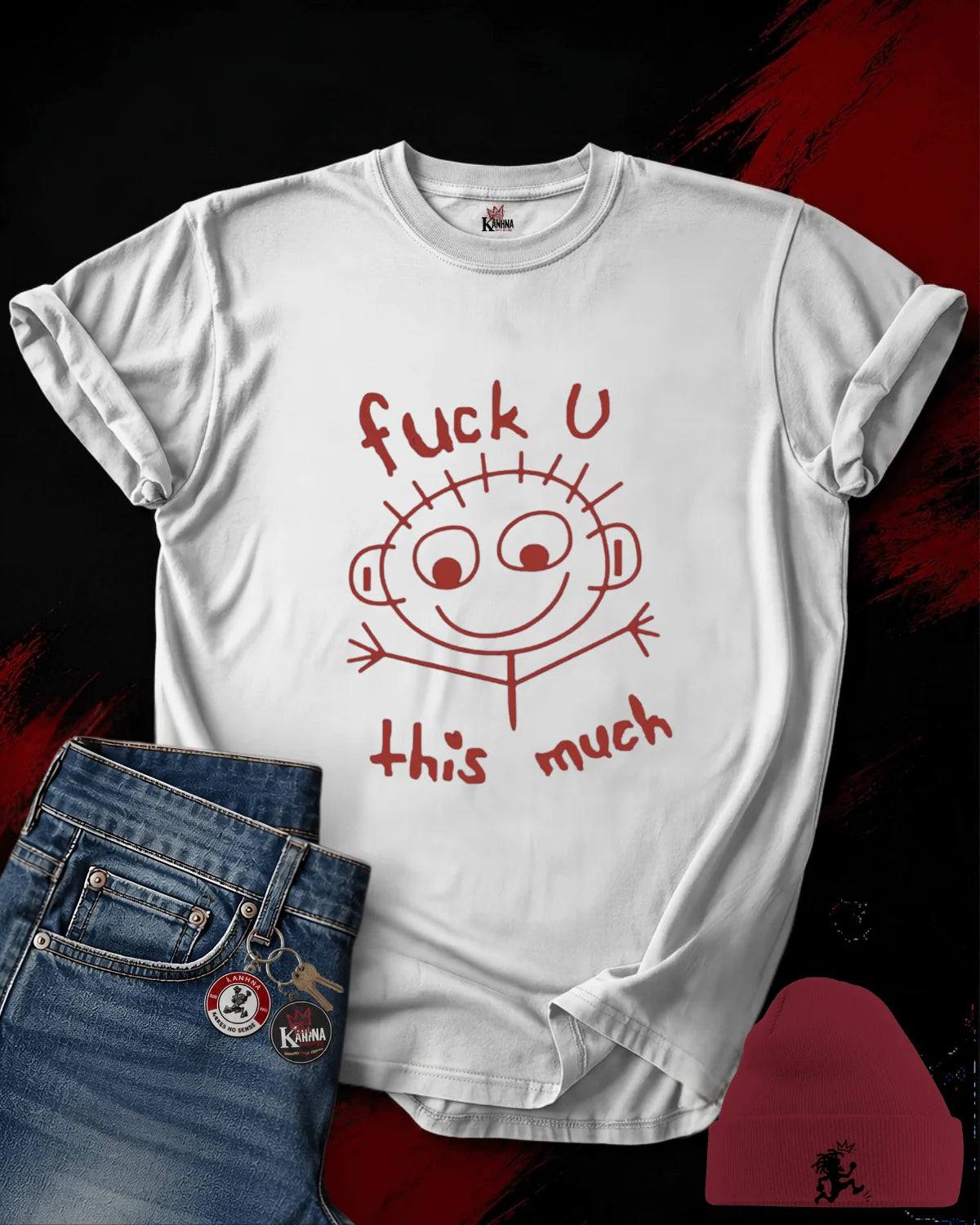 FK U This much  Classic T-shirt