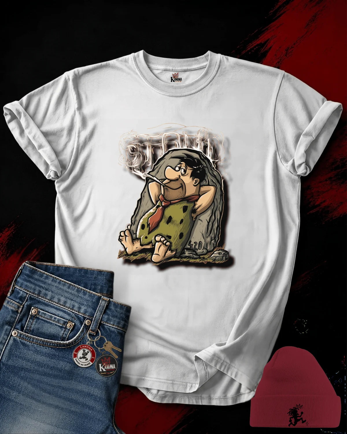 Stoned Flinston Classic T-shirt